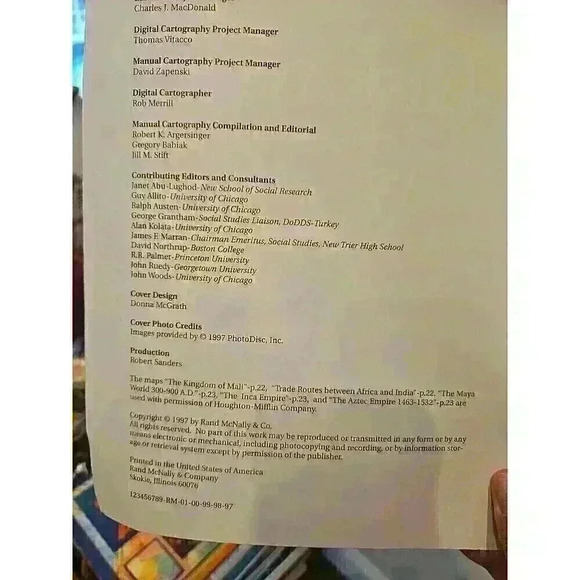 rand mcnally historical atlas of the world - Picture 2 of 2